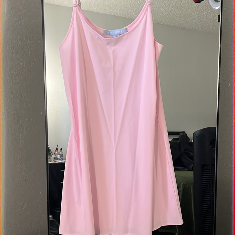 Hill House Pink Slip Dress